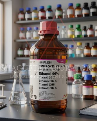 Ethanol 96% Merck EMPROVE® EXPERT merupakan etanol pharmaceutical grade berkualitas tinggi untuk kebutuhan laboratorium, quality control, penelitian, pendidikan, farmasi, dan aplikasi industri profesional. Memenuhi standar Ph Eur, BP, dan ChP dengan kualitas terpercaya.