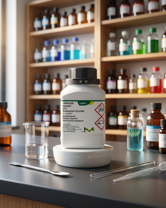 Potassium Fluoride EMSURE® Merck 104994 adalah bahan kimia analytical grade berkualitas tinggi untuk kebutuhan laboratorium, penelitian, quality control, pendidikan, dan aplikasi industri. Memenuhi standar ACS untuk hasil analisis yang akurat, stabil, dan konsisten.