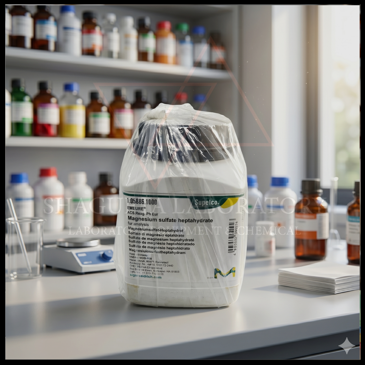 Magnesium Sulfate Heptahydrate Pro Analis Merck 105886 25GR (REPACK)