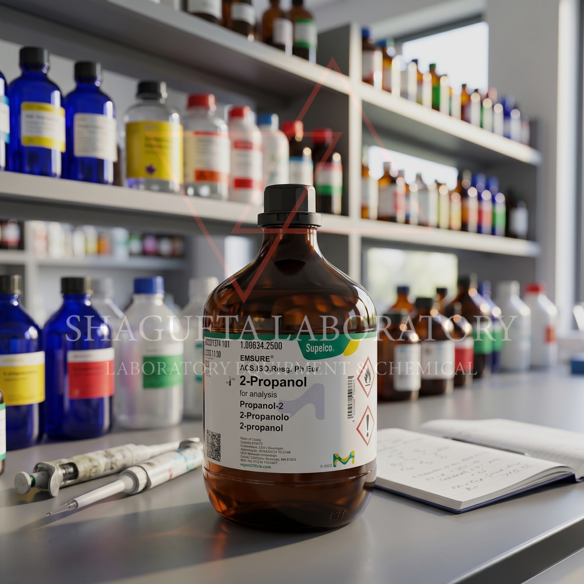 2-Propanol / Isopropyl Alcohol 109634 for analis - 2,5L