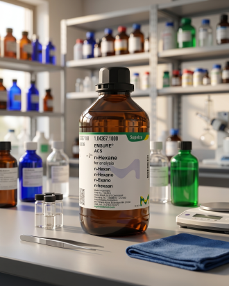 n-Hexane EMSURE ACS Supelco Merck untuk Analisis Laboratorium & QC