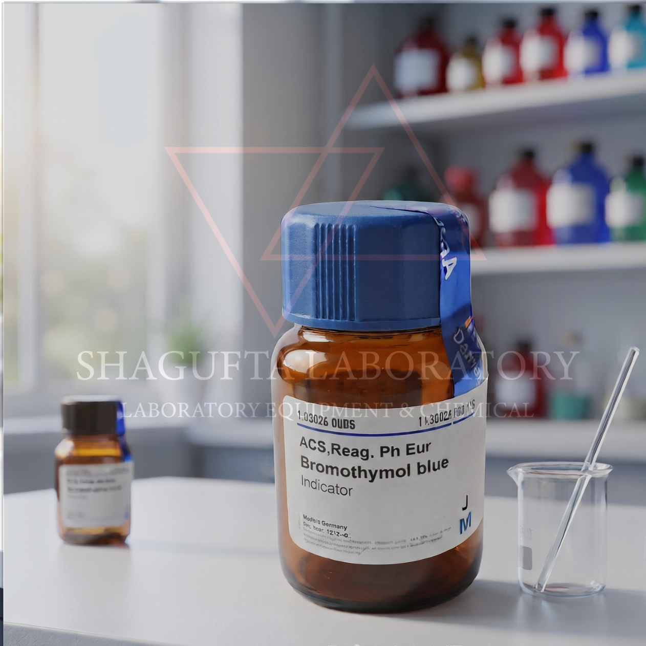 Bromothymol Blue Indicator ACS Reag. Ph Eur Merck 103026 5g – Indikator pH Laboratorium Berkualitas Tinggi - Gambar 2