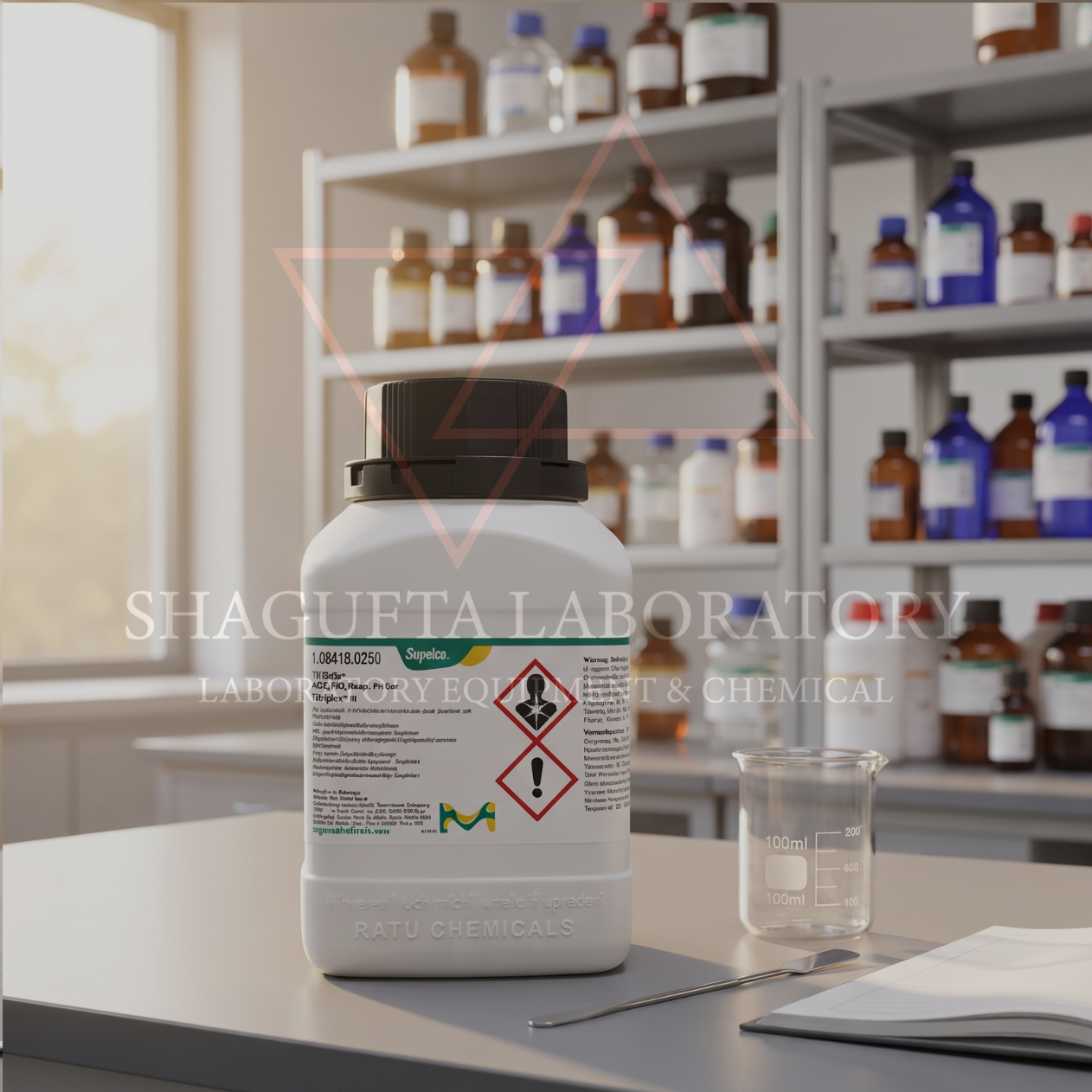 Titriplex III Disodium EDTA Dihydrate ACS ISO Merck 108418 – EDTA Disodium Salt Pro Analis 250GR