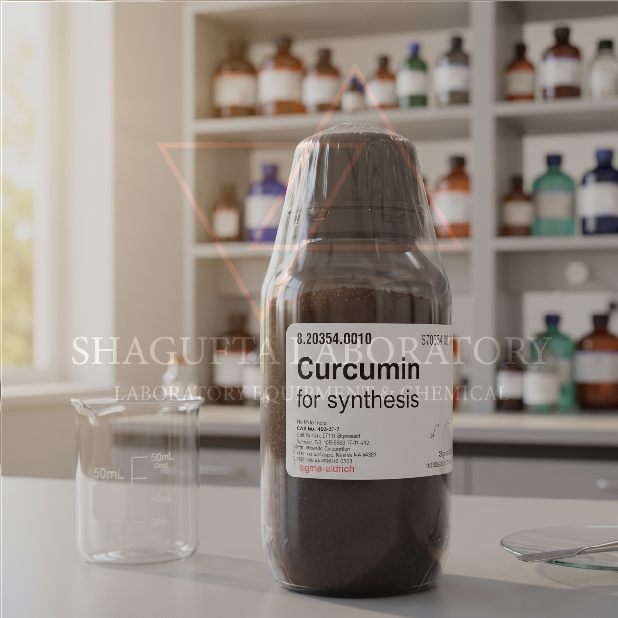 Merck 820354 Curcumin 1gr Grade for Synthesis – Kurkumin / Diferuloylmethane / Turmeric Yellow (C₂₁H₂₀O₆) (REPACK)