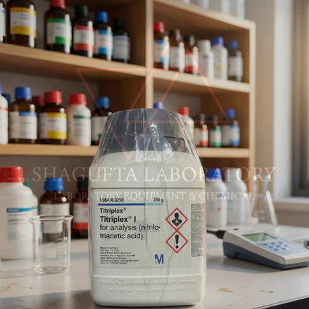 SHAGUFTA LABORATORY GR for Analysis 108416 – Titriplex® I / Nitrilotriacetic Acid (NTA) 250 g
