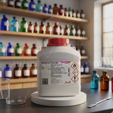 Merck 817034 Sodium Dodecyl Sulfate 1kg Emprove® Essential Ph Eur – Sodium Lauryl Sulfate (SDS) / Natrium Dodesil Sulfat (C₁₂H₂₅NaO₄S)